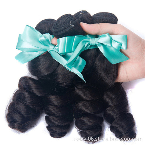 Wholesale Raw Virgin Cambodian Hair Weave Bundles Full Cuticle Aligned Human Hair Extensions